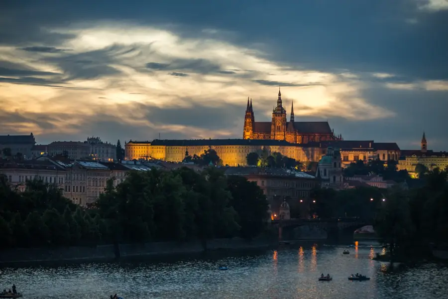 Karlův most a Vltava v Praze